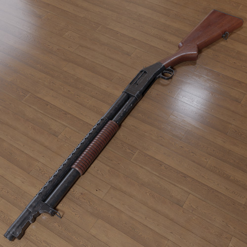 Printed m97 winchester - printed,