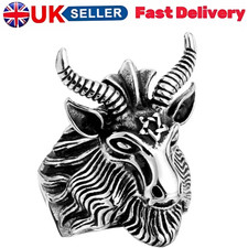 Vintage Gothic Satanic Goat
