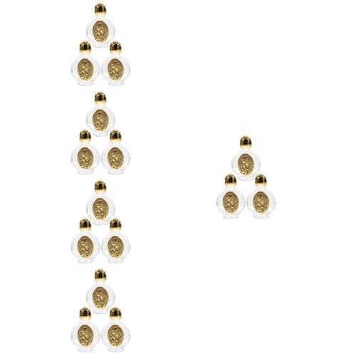 15pcs glass holy water - 15pcs, bottles