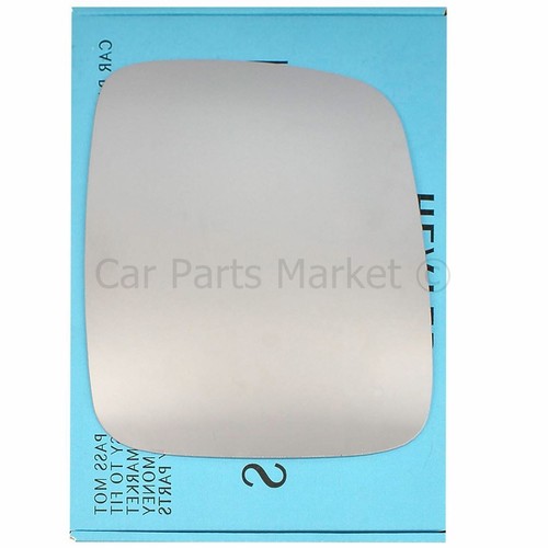 Right side flat wing mirror - flat,