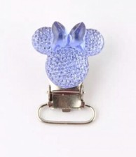 3pcs Blue Mickey mouse & Bow