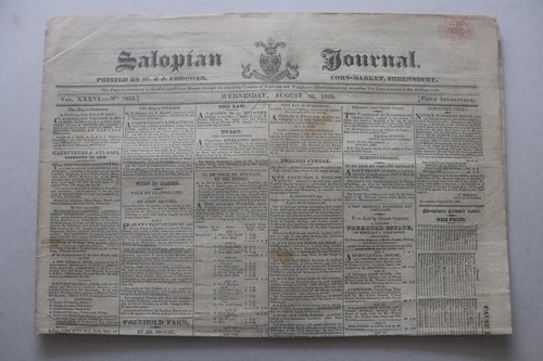 Salopian journal and courier - and,