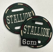 2 X Matching 6cm Fabric