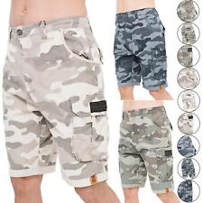 Mens Crosshatch Camo Shorts