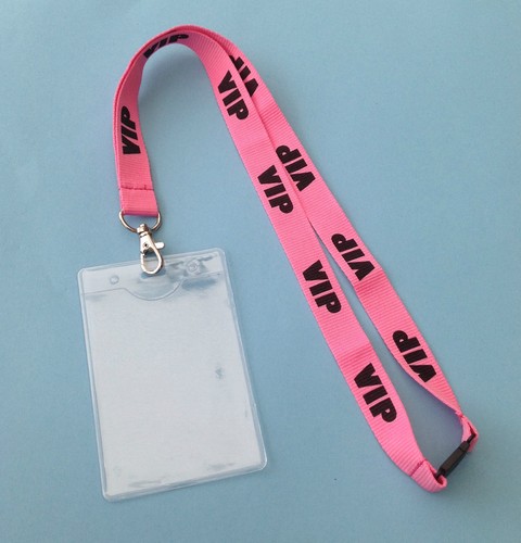 Pack pink vip lanyard - pack,
