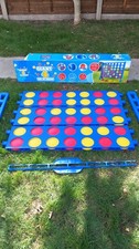 Giant Connect 4 Game – Outdoor Garden Family Fun, Jumbo 4-in-a-Row Toy for Kids