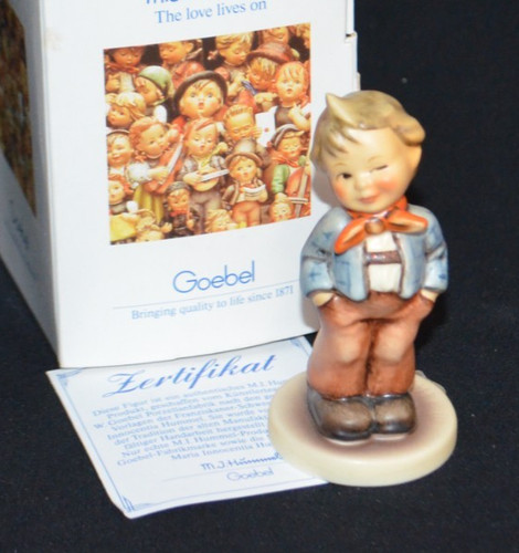 Goebel hummel figurine scamp - goebel,