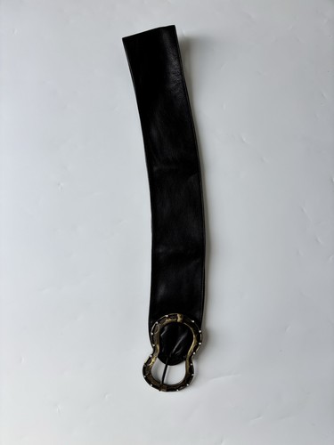 Womens wide black leather - womens,