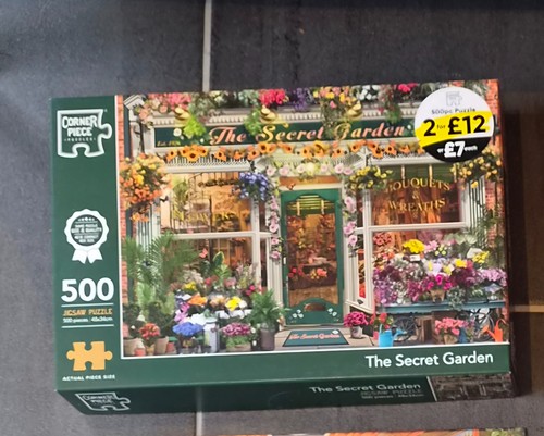 Corner piece jigsaw 500 pieces - corner,