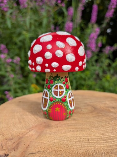 Whimsical mushroom fairy house - whimsical,
