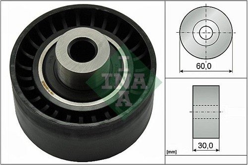 Timing belt deflection guide - timing, deflection/guide