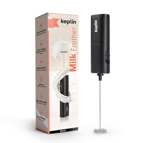 Keplin milk frother electric - milk,