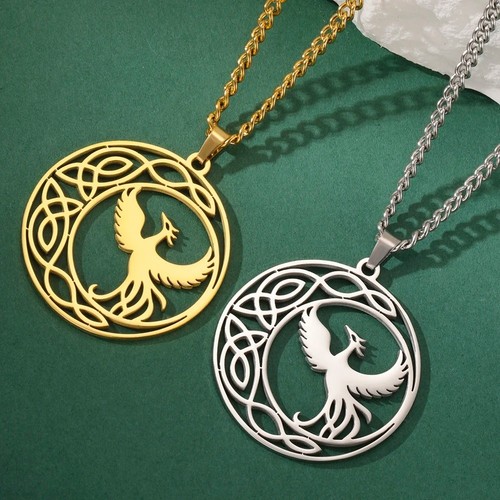 Phoenix celtic knot - knot, moon