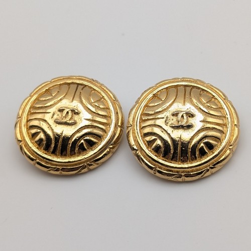 Chanel earrings coco mark - coco,