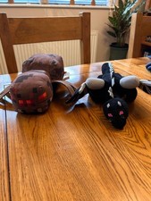 Minecraft bat and ender dragon