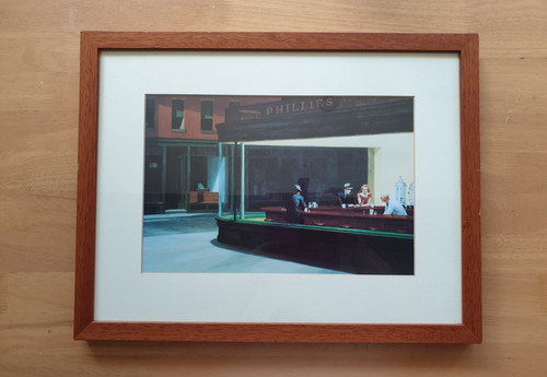Edward hopper nighthawks - ",