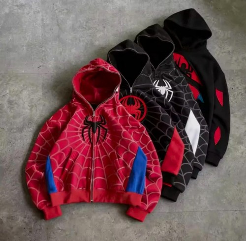Spider hoodie zip - spider,
