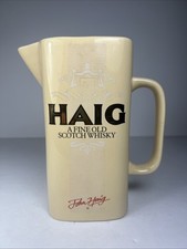 HAIG SCOTCH WHISKEY Water Pub Jug Advertising Bar Vintage Retro - Ideal Man Cave