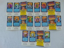 Rare Vintage 1977 Tom Baker Doctor Dr Who Weetabix 20 Cards on 5 Attached Strips