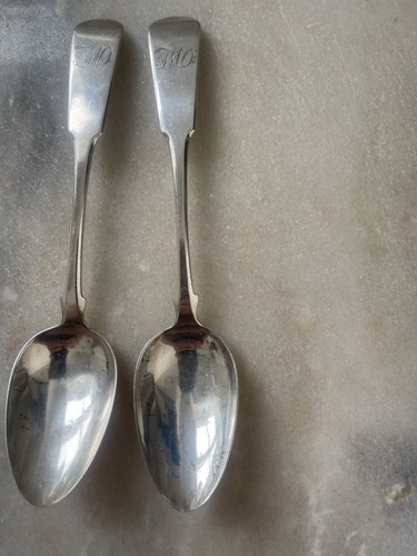 Pair antique solid - of,