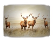 Deer Stag Lampshade Pendant