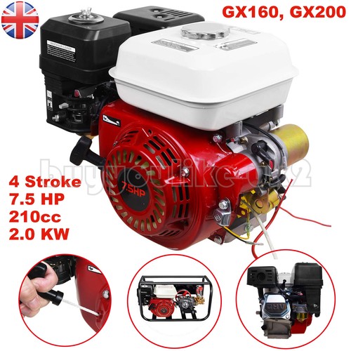 5hp stroke 210cc petrol - 7.5hp, 4-stroke