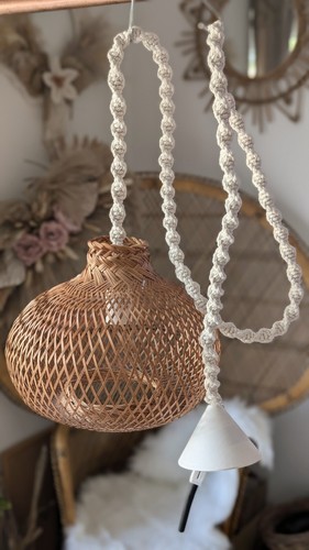 New wicker pendant - h&m,