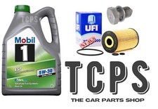 FOR VW GOLF 1.6 1.9 2.0 TDI MK6 UFI SERVICE KIT UFI OIL FILTER 5LTR MOBIL 5W30