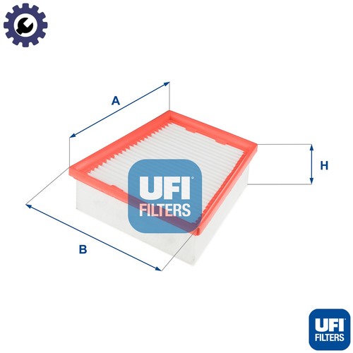 Air filter 687 for - air, 30.687.00