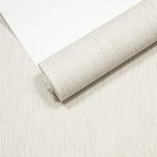 Grey Stripe Wallpaper White