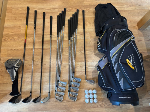 Mens full golf - golf, set