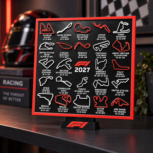 2027 race track display - 2027,