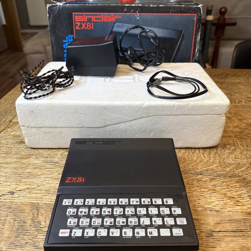 Vintage sinclair zx81 - vintage,