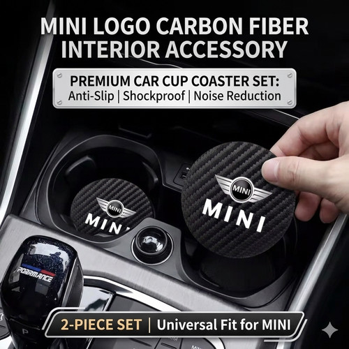 Mini cooper carbon cup - 2x,