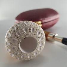 Ornate Calabash pipe bowl hand