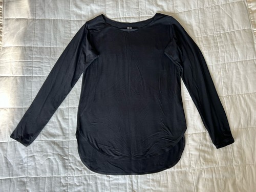 Womens uniqlo black loose - womens,