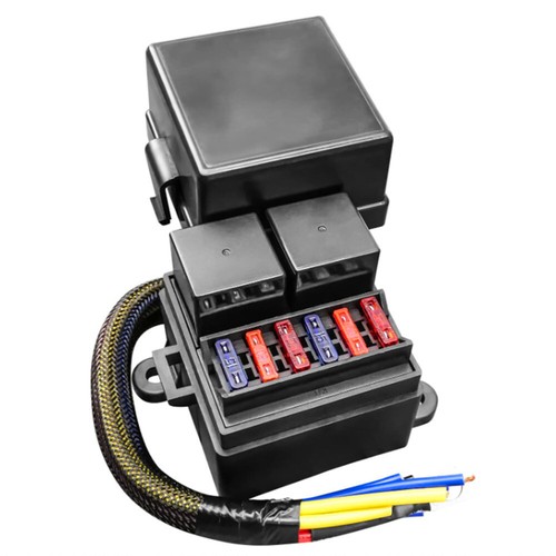 Car pre wired relay fuse - fuse, box