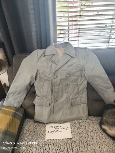Ww2 boat grey leather - u-boat, jacket