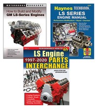 Complete LS Engine 3-Book Set — LS Engine Parts Interchange (1997–2020); How to