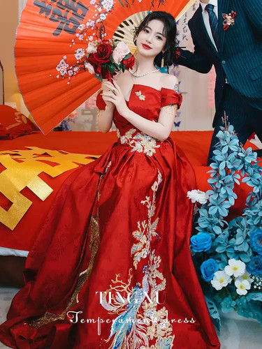 Chinese style wedding dress - chinese,