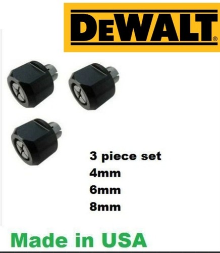 Dewalt router collet 4 6 - dewalt,