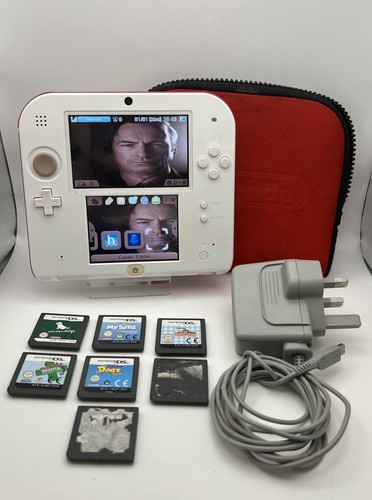 Nintendo 2ds white red - nintendo,