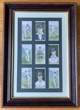Framed Cigarette Cards -