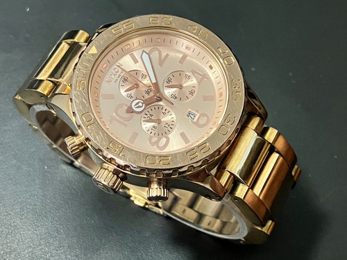 Nixon watch a037897 rose - watch, 42-20