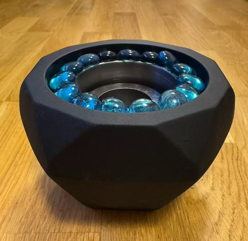 Tabletop bioethanol fire - bioethanol, pit