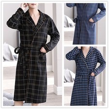 New Mens Bathrobe Luxury Soft