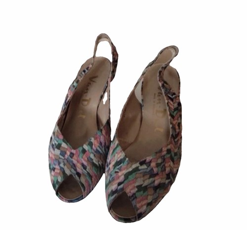 Sling back leather van - back,