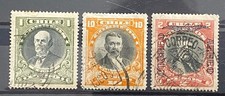 Chile 1911/28 Personalities High Value Used R89