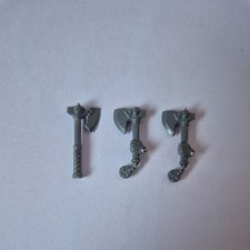 Warhammer Dwarf Thunderers Rangers Throwing Axe x 3