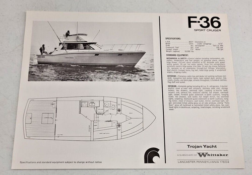 Vintage 1971 trojan yachts - 1971,